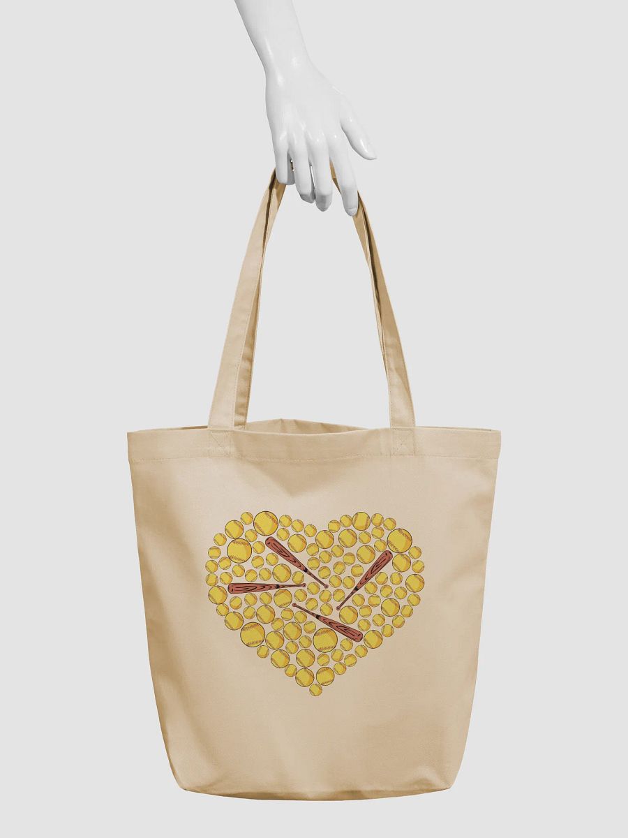 Pure Heart Softball Tote Bag product image (6)