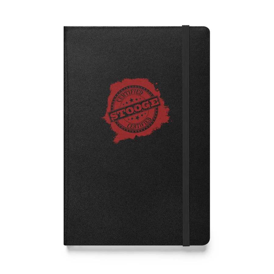 Certified Stooge - Hardcover Bound Notebook product image (1)