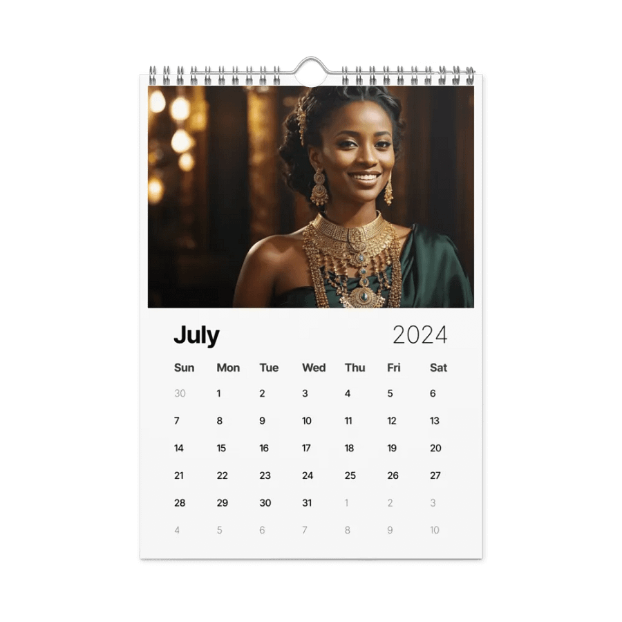 Glamour & Glow: Stylish Living 2024 Calendar product image (19)
