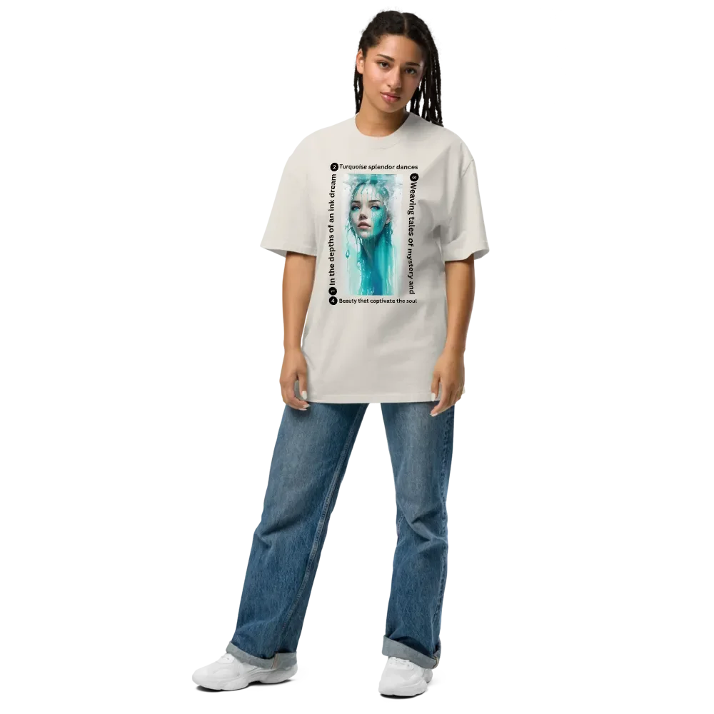 Enigma in Turquoise T-Shirt product image (21)