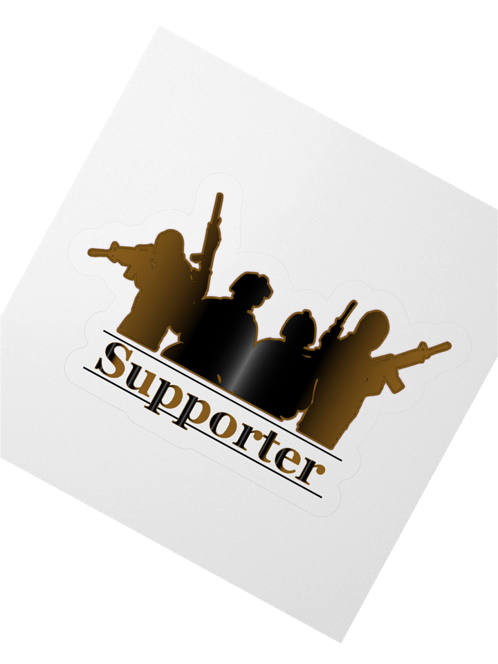 Supporter Stickers (Brown) product image (5)