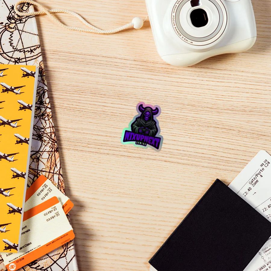 NixUpNext Gaming Holographic Sticker product image (7)
