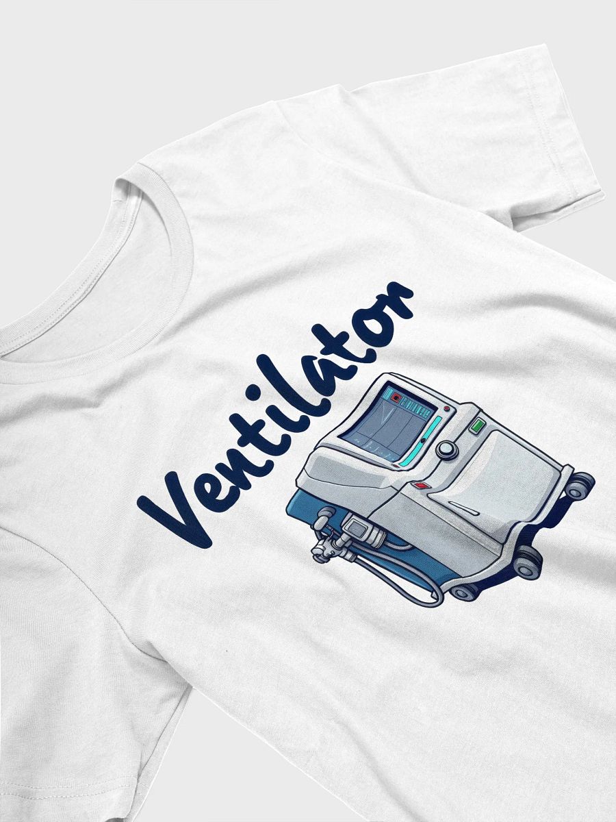 Breathe Easy Medical Ventilator Cartoon T-Shirt product image (29)