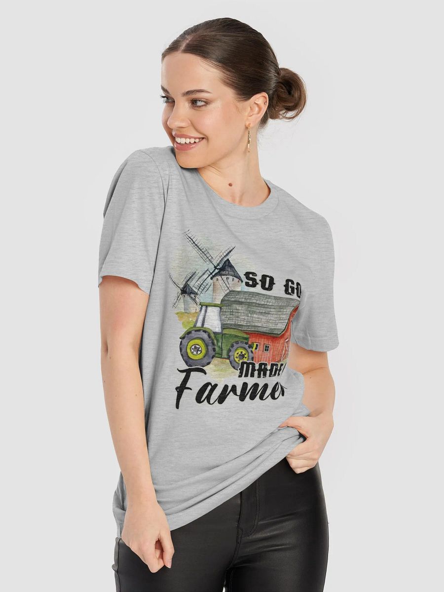 "so god made a farmer" t-shirt product image (2)