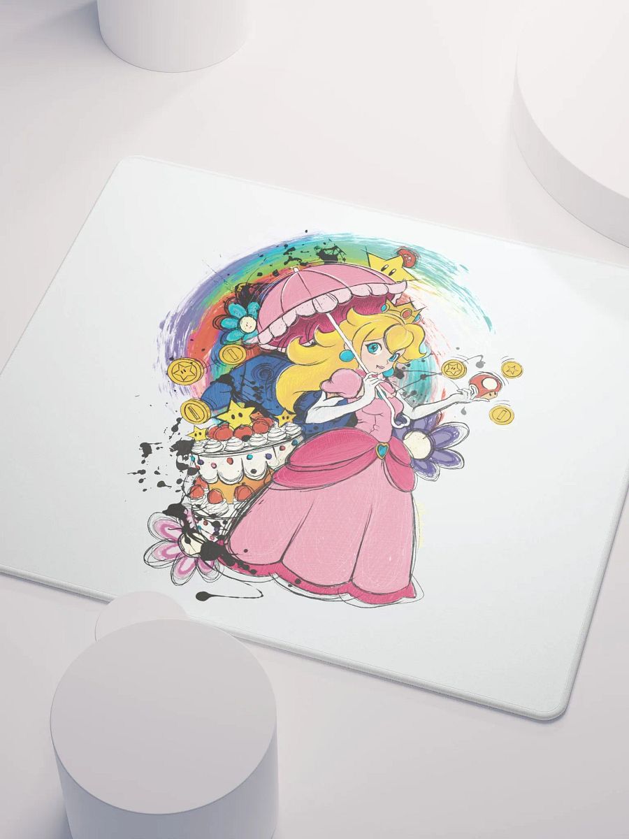 Princess Peach by StephyJ Gaming Mouse Pad product image (6)
