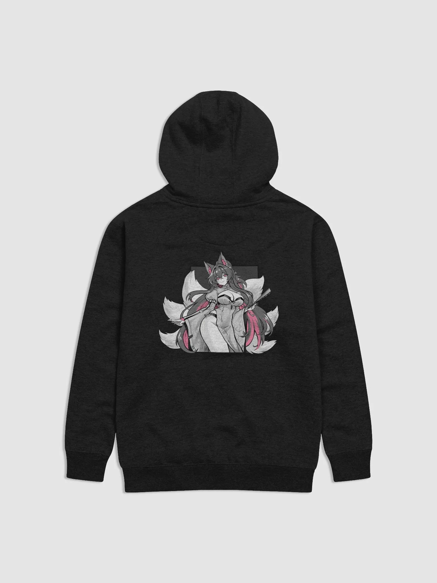 Aizuke Unisex Premium Hoodie (Black) product image (5)
