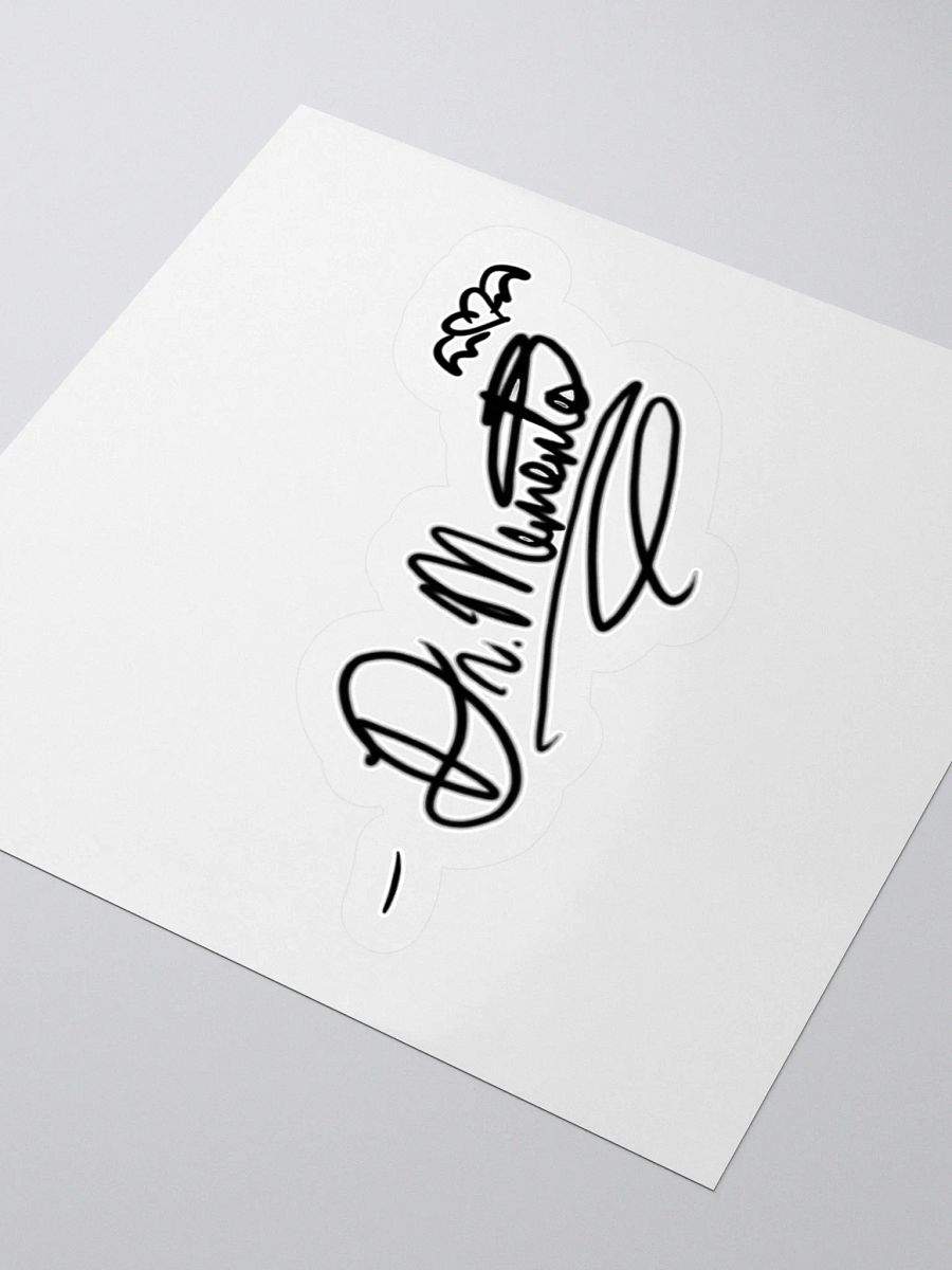 Dr. Memento Autograph Sticker product image (7)