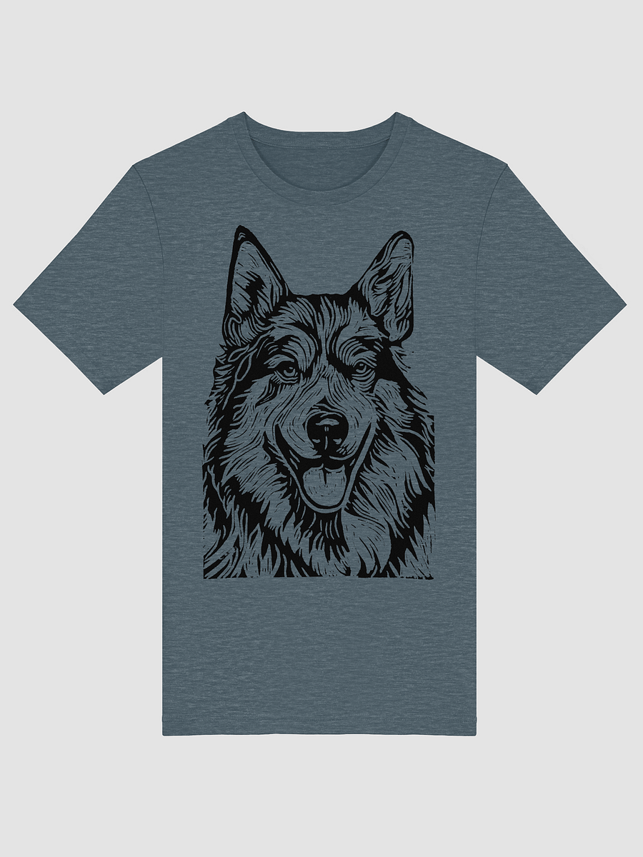 Smiling Pup Line Drawing T-Shirt product image (11)
