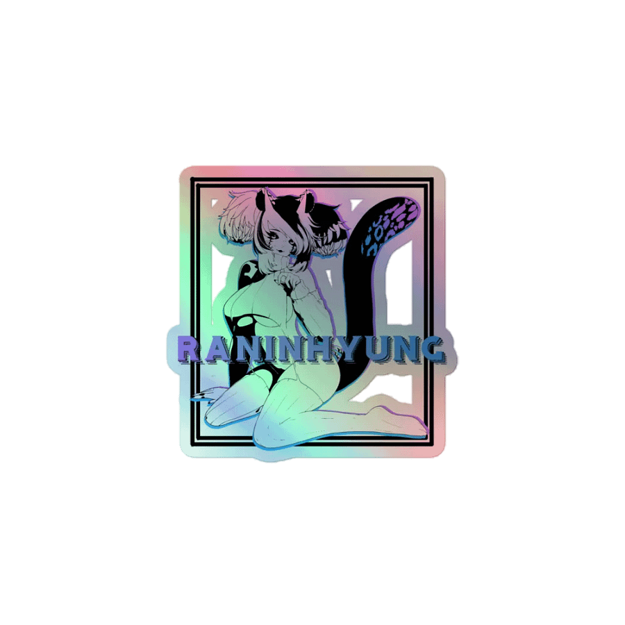 Raninhyun Sweater Holographic sticker product image (1)