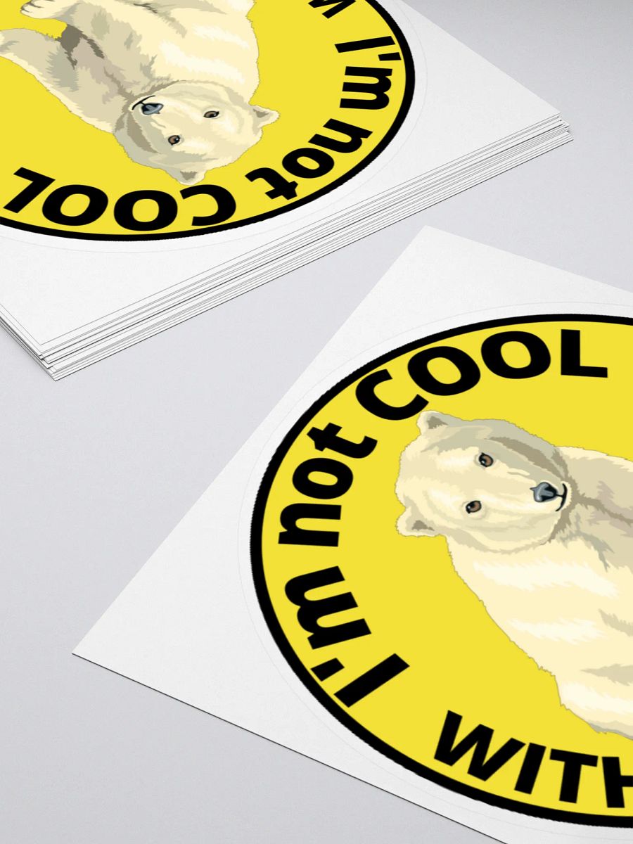 I'M NOT COOL WITH GLOBAL WARMING product image (10)