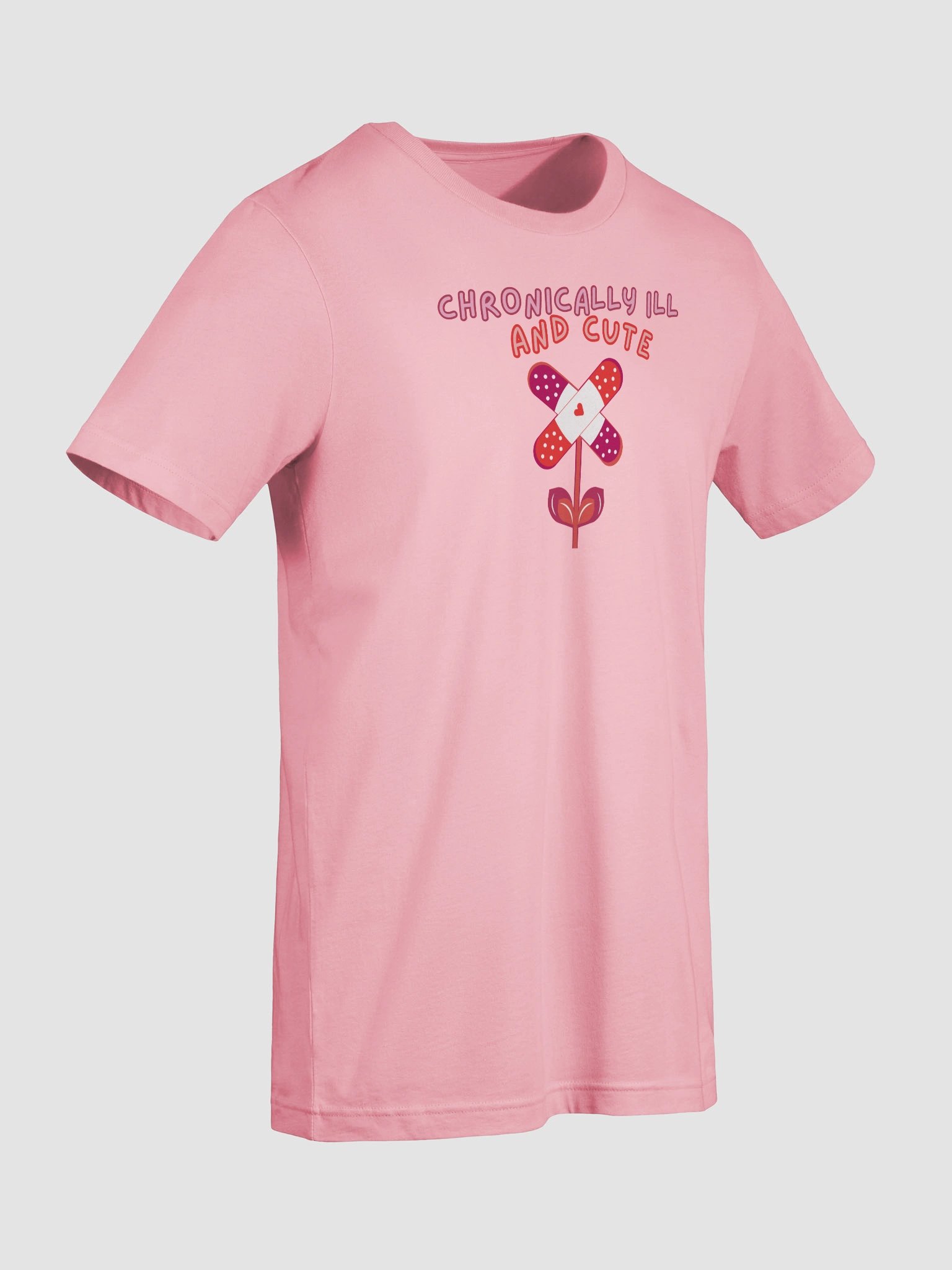 Valentine's Flower Chronically Ill and Cute Tee product image (45)
