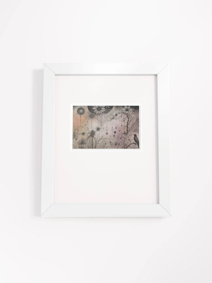 The Secret Garden Sketchbook Artprint Framed product image (1)