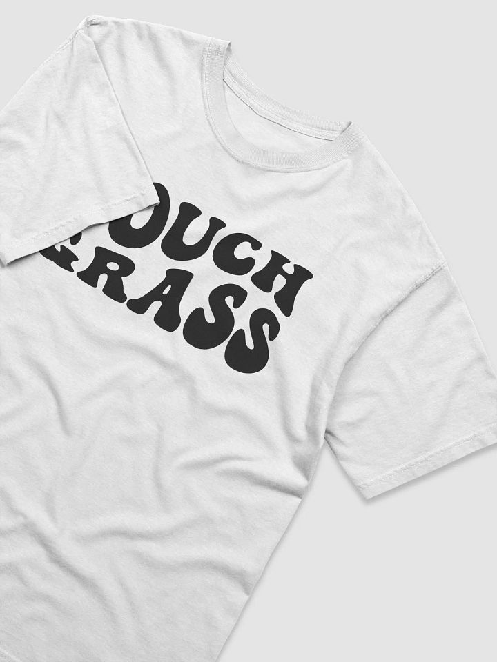 Wavy Touch Grass T-Shirt (Black) product image (2)