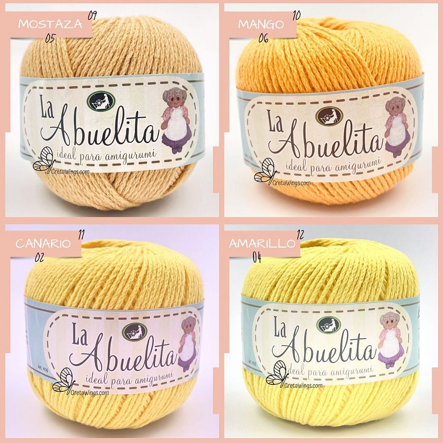 LA ABUELITA – 50g (120yds) 100% Cotton Yarn | Perfect for Amigurumi product image (3)