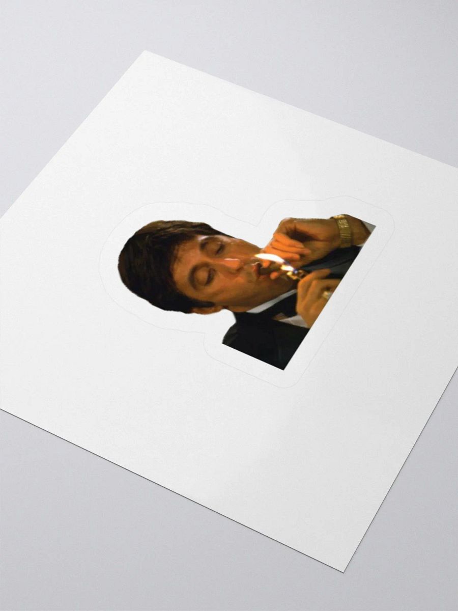 Tony Montana Smokin a Cigar Kiss Cut Stickers product image (7)