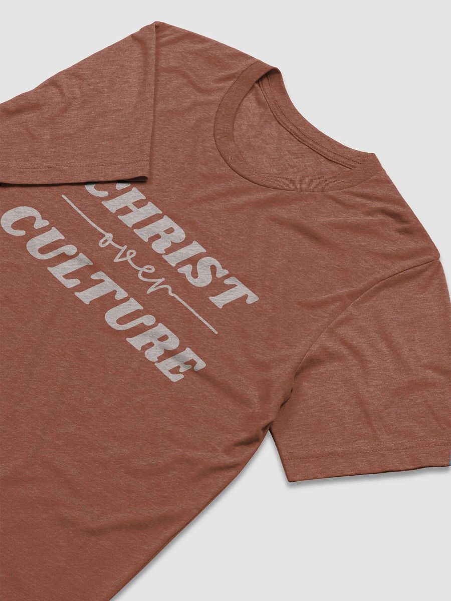 Men's T-Shirt: Christ Over Culture (more colors available) product image (2)