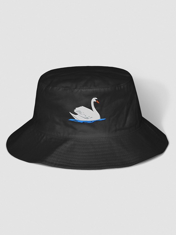 Swan Embroidered Flexfit Bucket Hat product image (1)