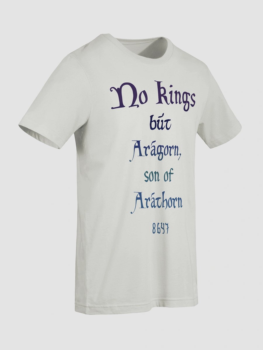 No Kings (light variant) Straight-Sided T-Shirt product image (9)