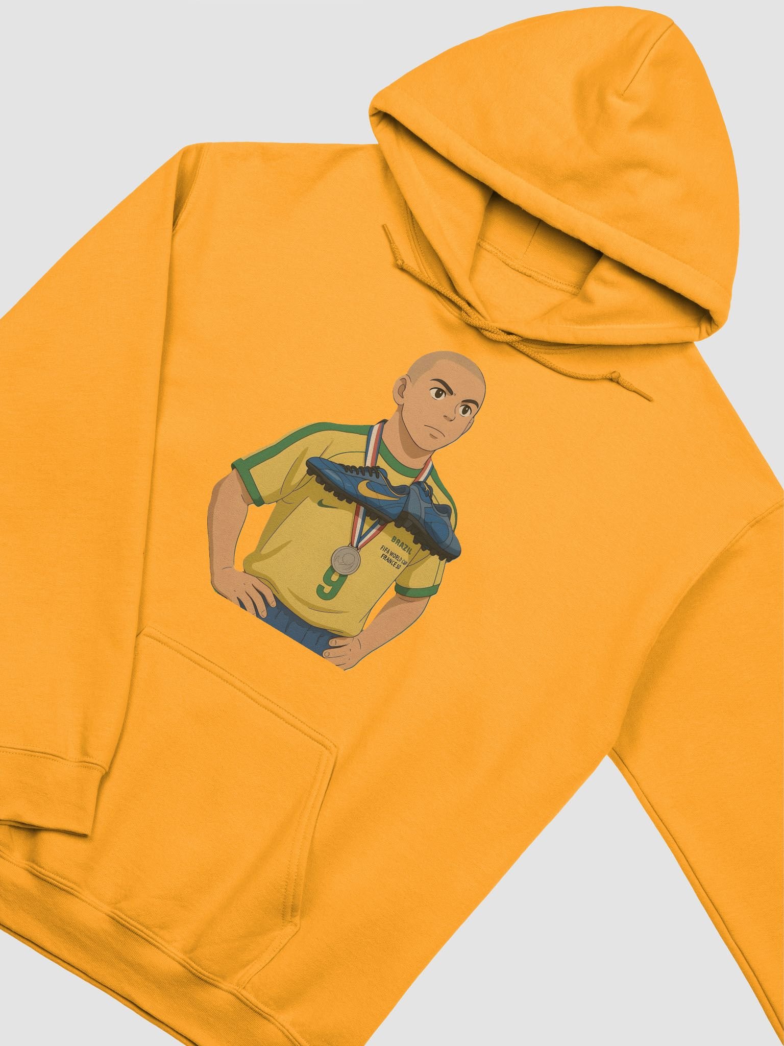 Classic Unisex Hoodie - Ronaldo Nazario - Iconic Moment - Brazil (Various Colours) product image (2)