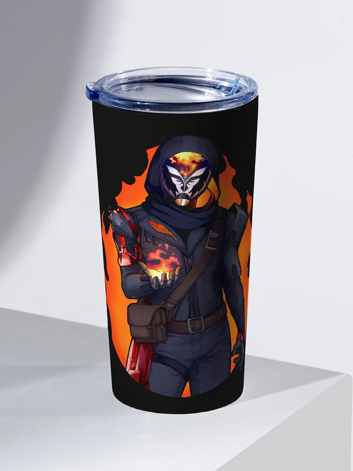 Flame Supernova 20z Stainless Steel Tumbler (Black) product image (2)