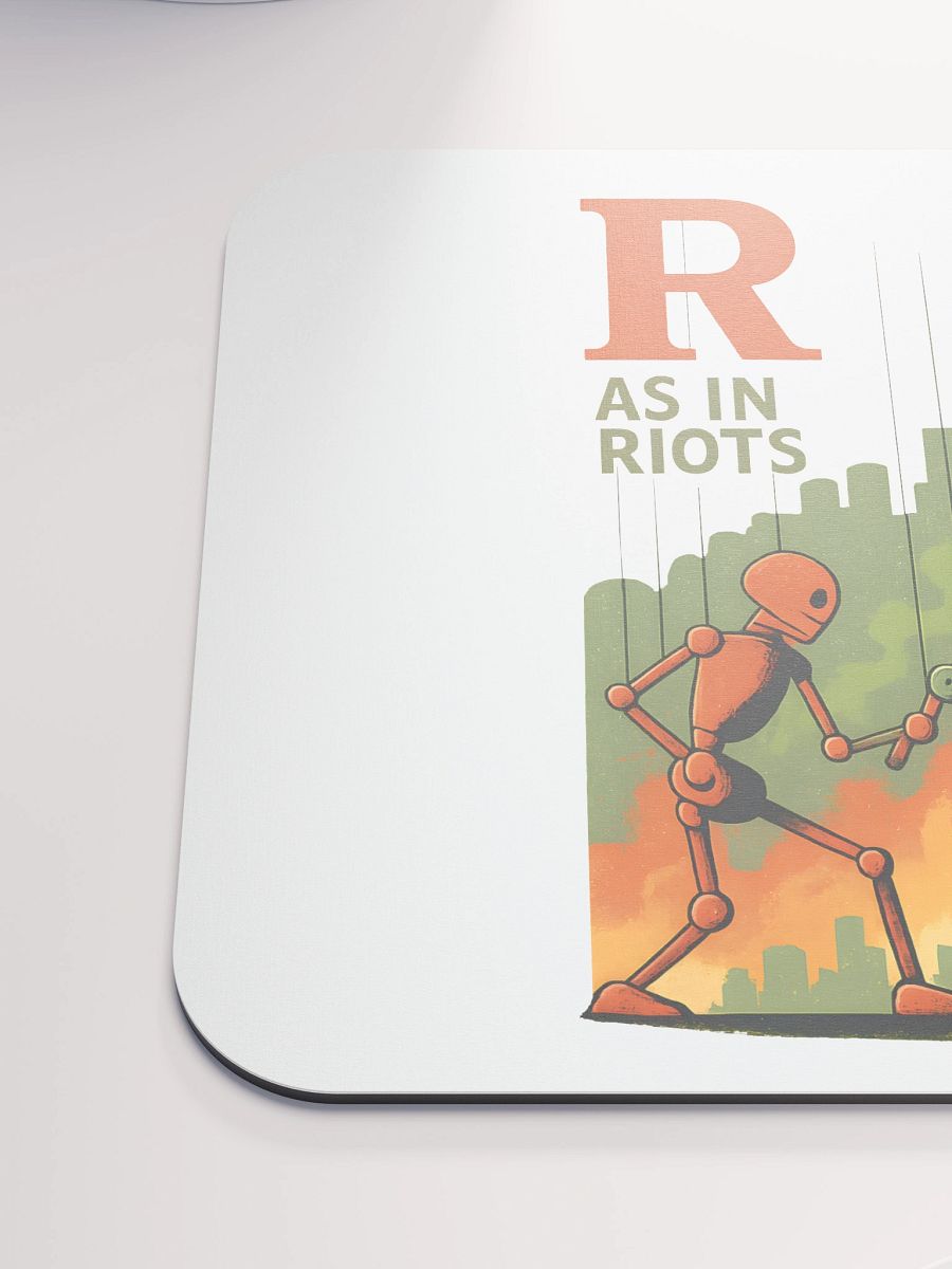 R as in riots mouse pad product image (6)