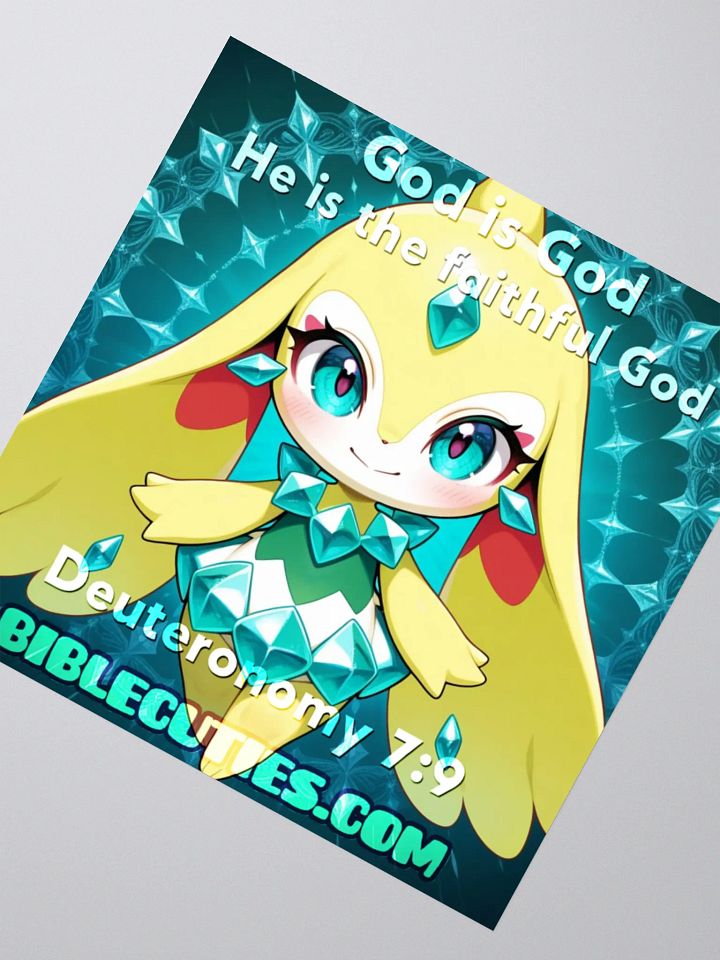 Bible Cuties Virginia - God is God, he is the faithful God product image (6)