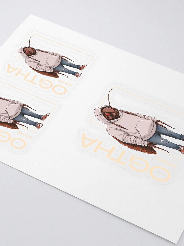 Ogtha Apparel Version 2 Stickers product image (2)