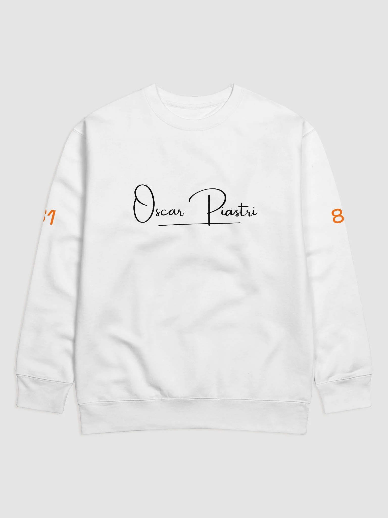 Oscar Piastri Signature Crewneck Sweatshirt product image (1)