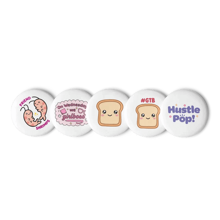 Hustle Pop Pin Collection product image (1)