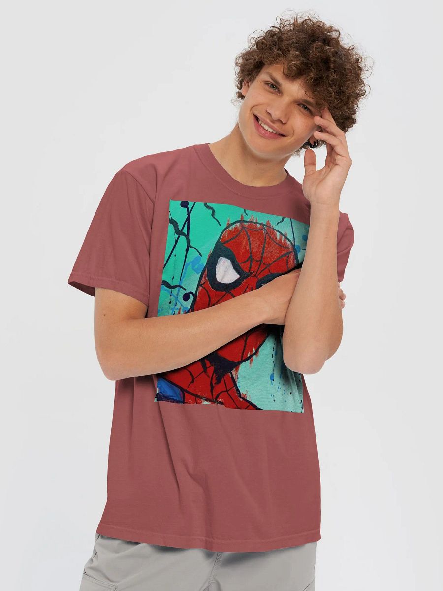 Arachnid Man Garment-Dyed Heavyweight Tee product image (5)