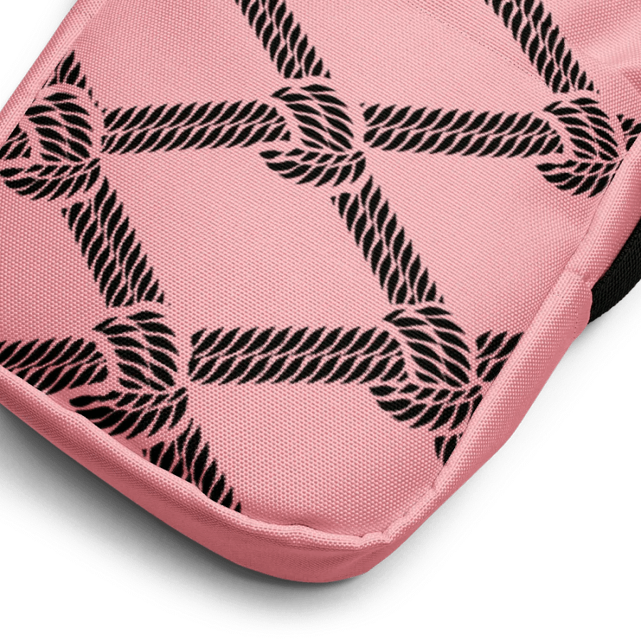 Diamond Tie hip bag (Pink and Black) product image (3)