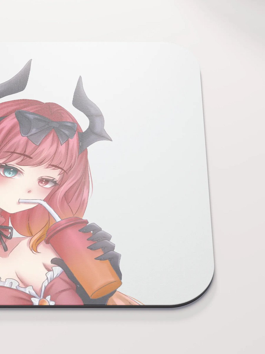 Horned Anime Girl Mouse Pad product image (5)