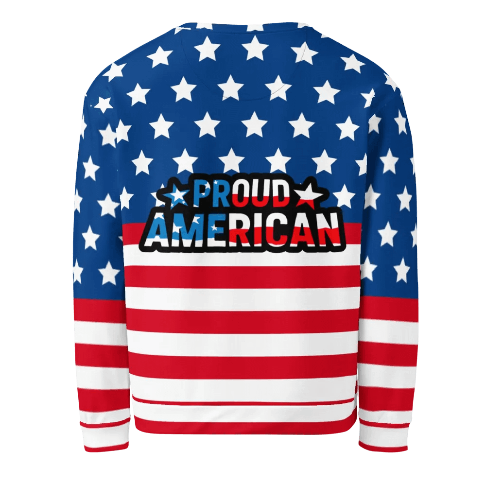 Sweatshirt: Proud American product image (2)