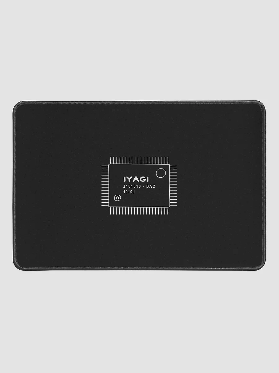 iyagi DAC Chip desk mat (black) product image (1)