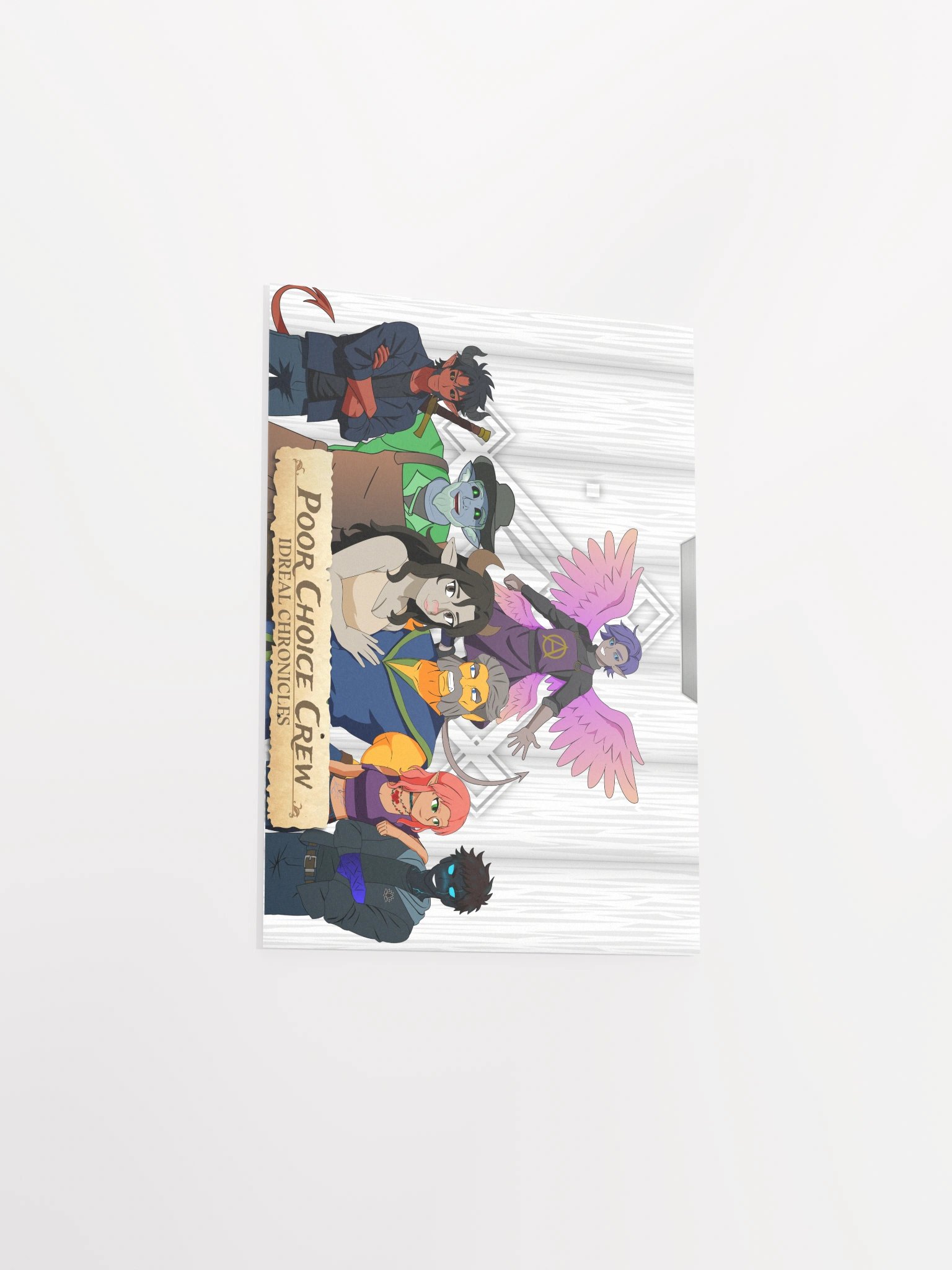 Poor Choice Crew Idreal Chronicles Poster product image (3)