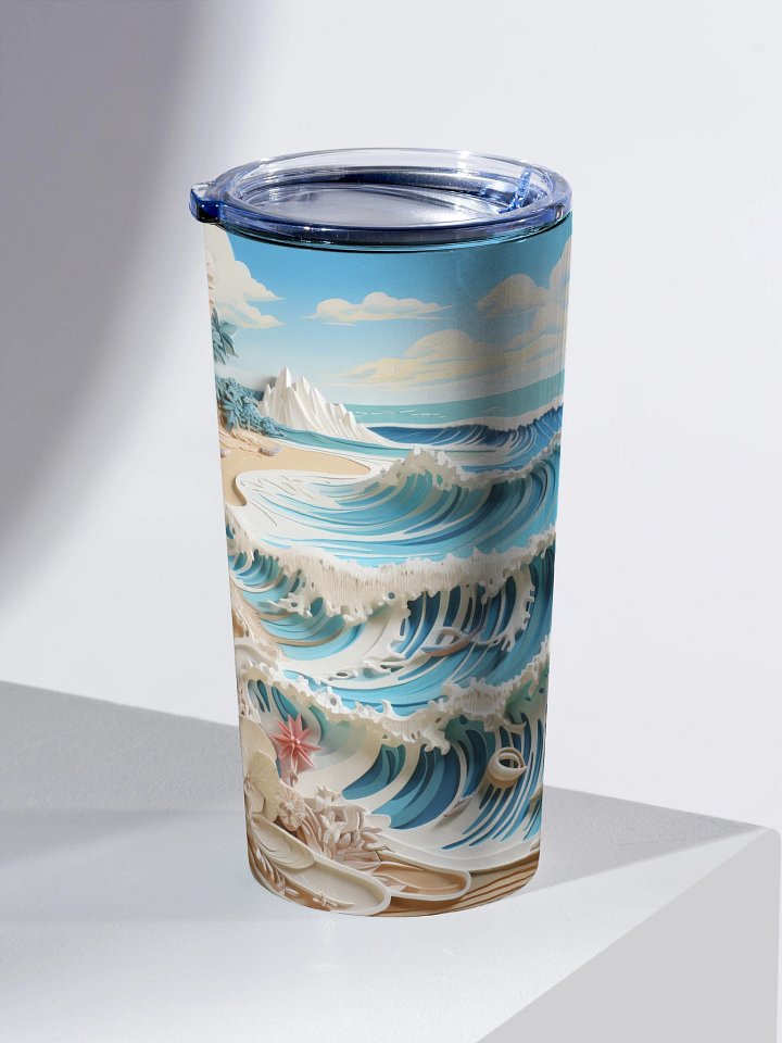 Tropical Waves Stainless Steel Tumbler product image (2)