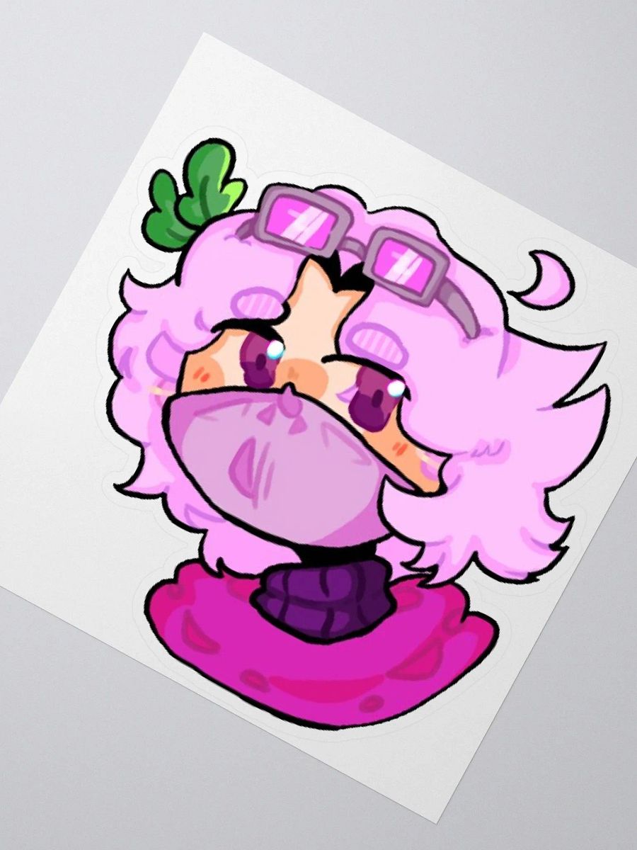 EternalHappiness Headshot Kiss-Cut Sticker product image (6)