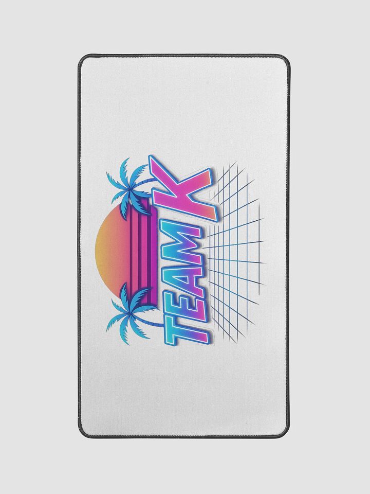 Team K 1980's Desk Mat 12" x 22" product image (1)