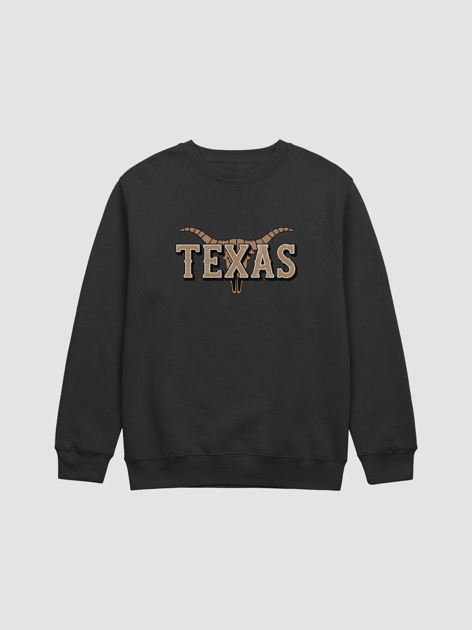 Texas Longhorn Skull Crewneck Sweatshirt product image (5)