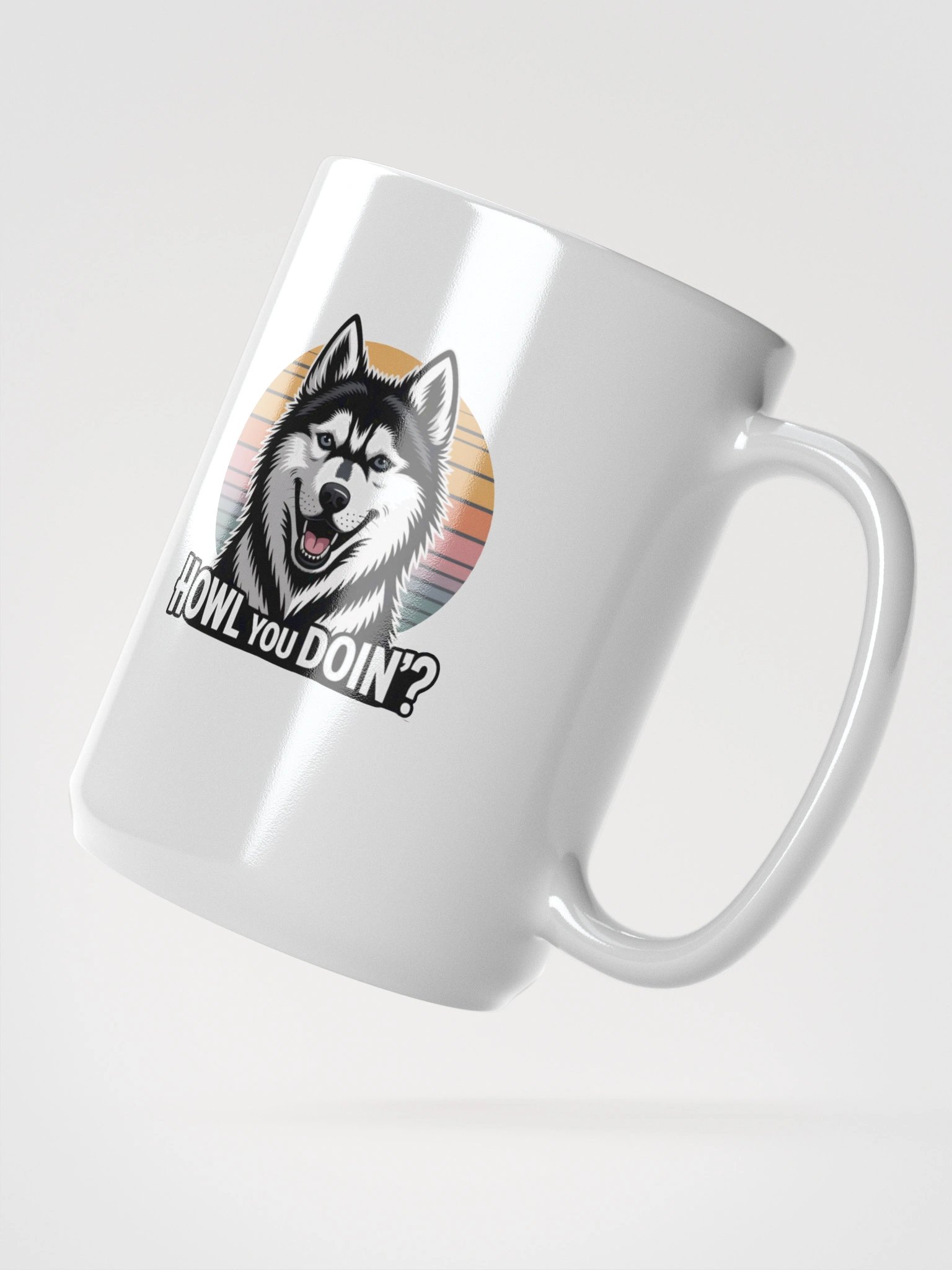 Howl You Doin'? Husky Mug product image (2)