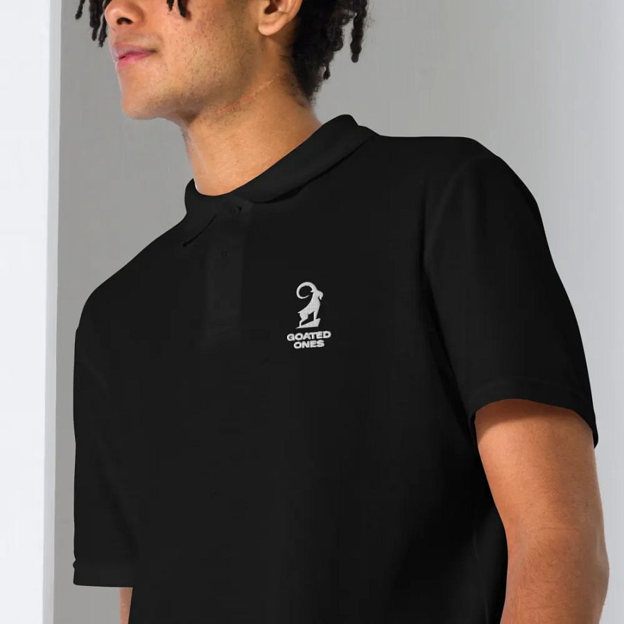 Goated Logo Polo - White product image (6)