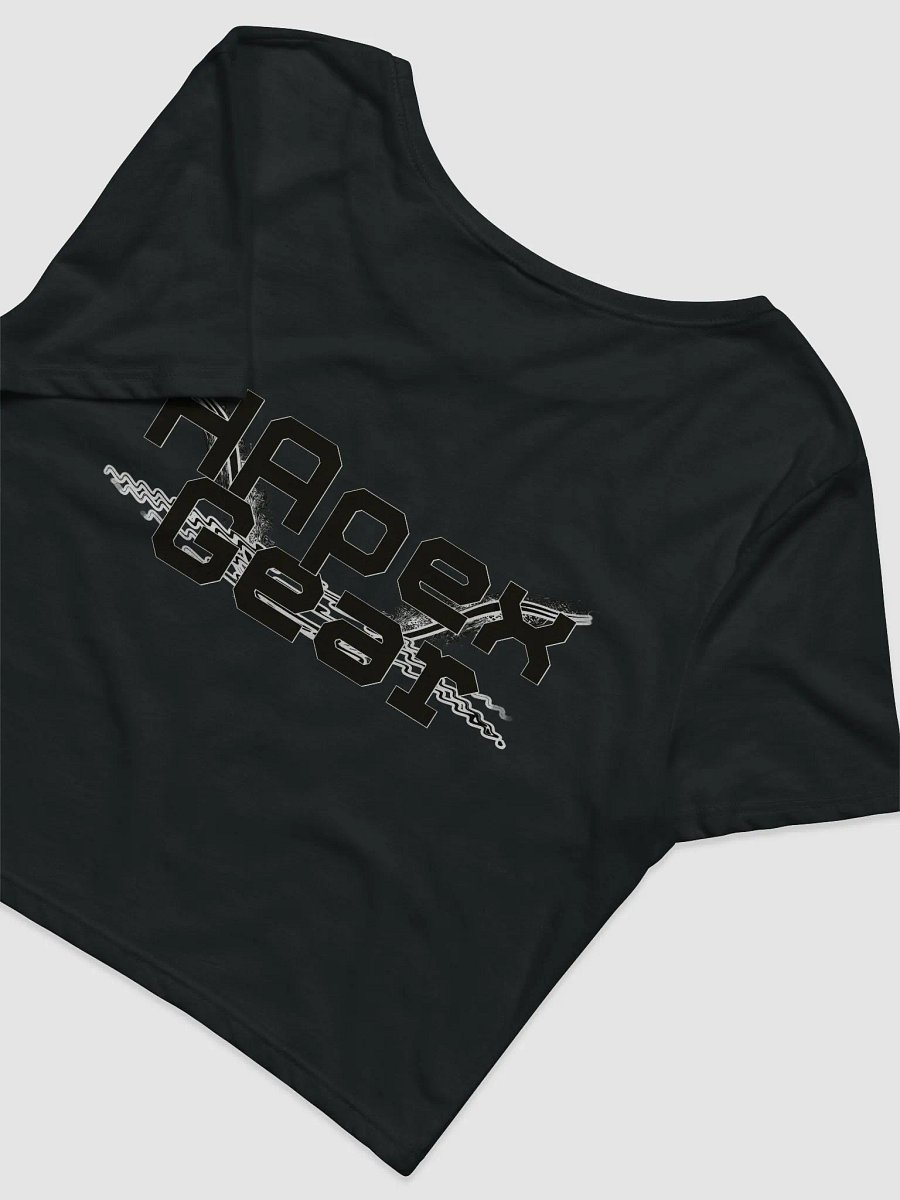 Women's Crop Tee - Black HApex Gear Black Logo product image (4)