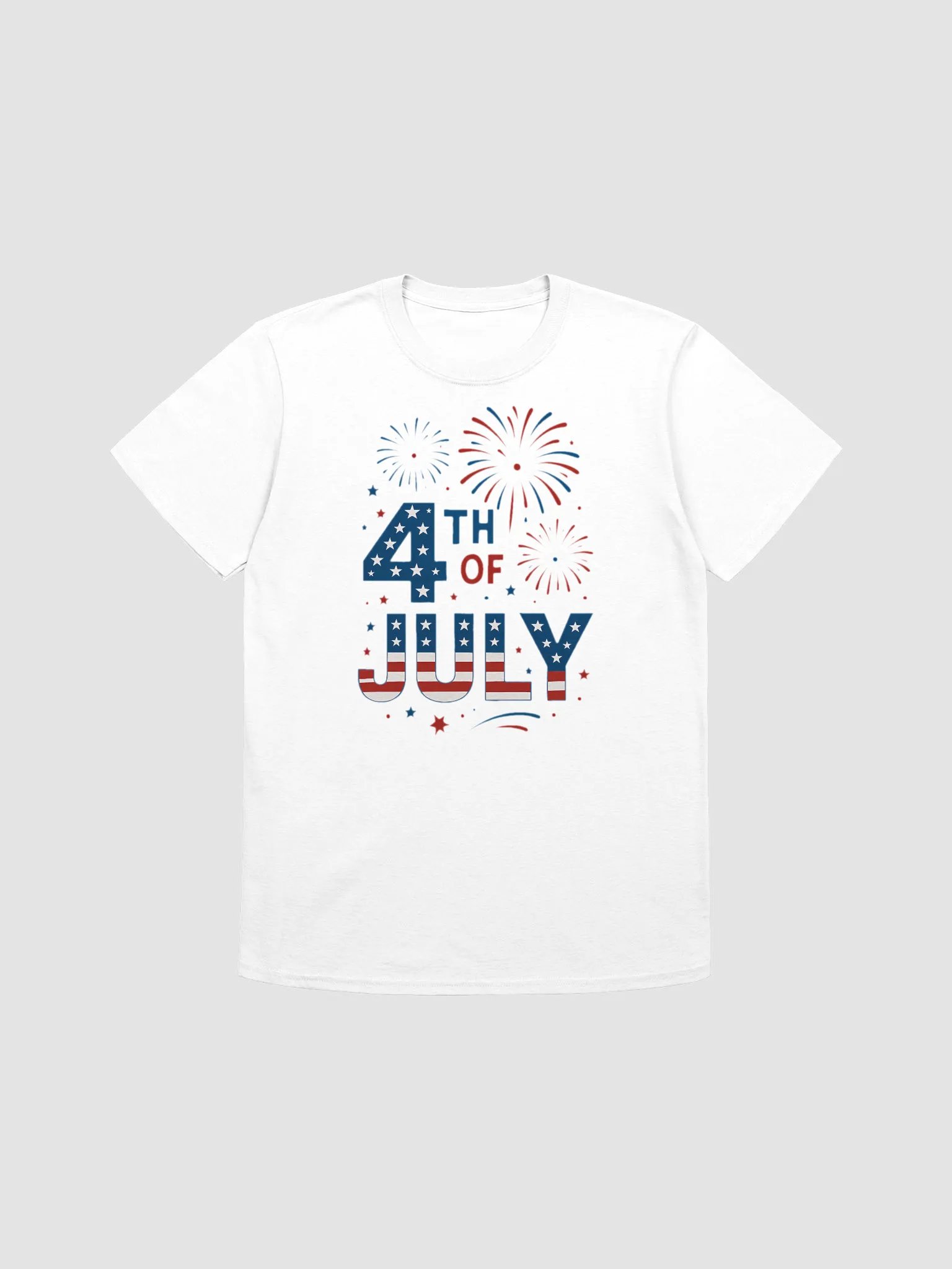 Patriotic Fireworks 4th of July T-Shirt product image (6)