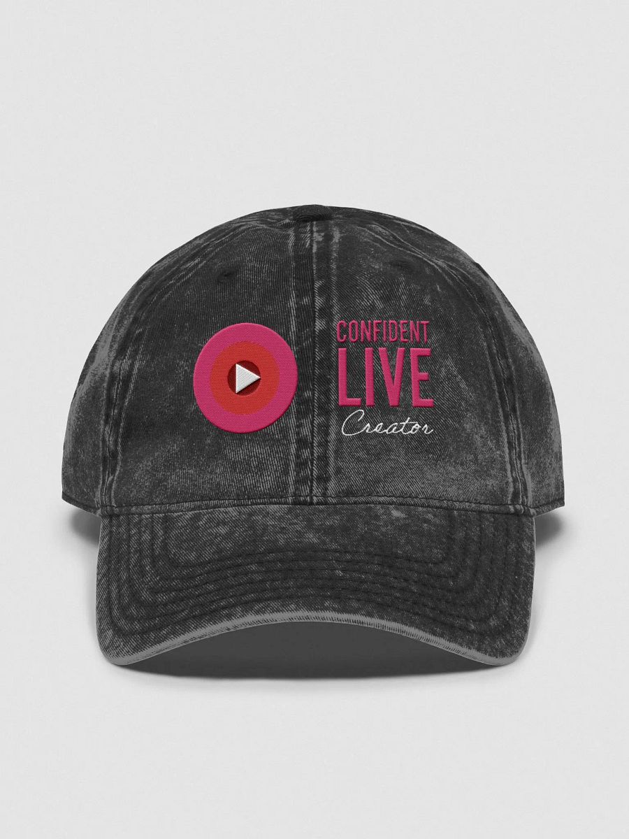 Confident Live Creator Vintage Cap product image (1)