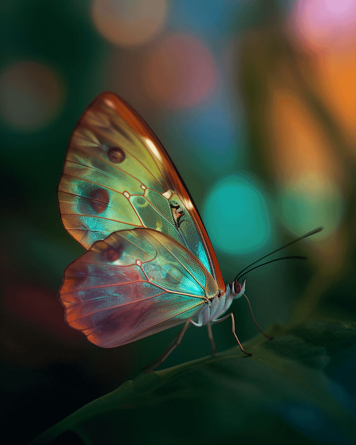 Amber Wings Framed Matte Wall Art Canvas product image (1)