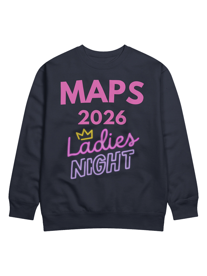 MAPS SISTERS NIGHT 2026 Cotton Crew Sweatshirt product image (1)