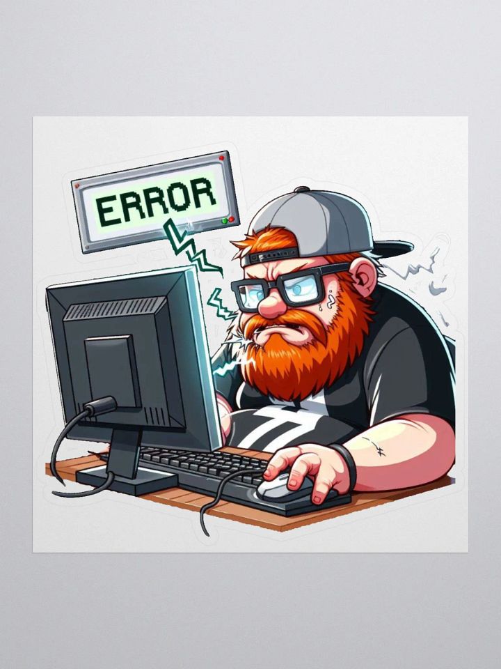 Error!!!! Sticker product image (1)