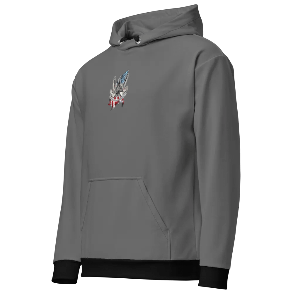 Gray Athena Tug & CE Flage Hoodie product image (8)