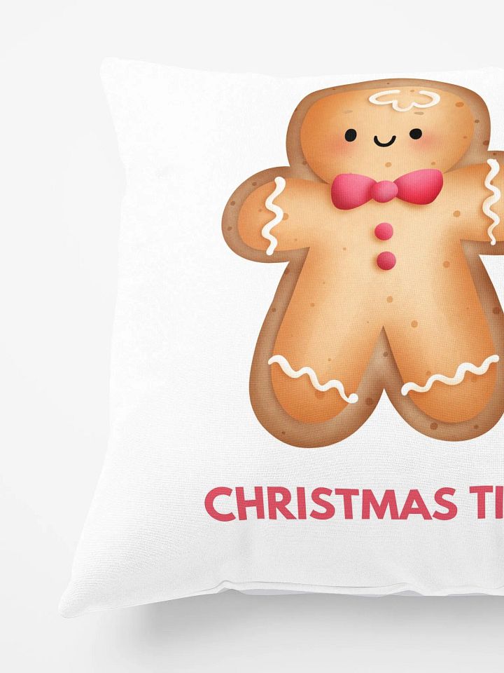 Christmas Time Gingerbread Man Pillow product image (2)