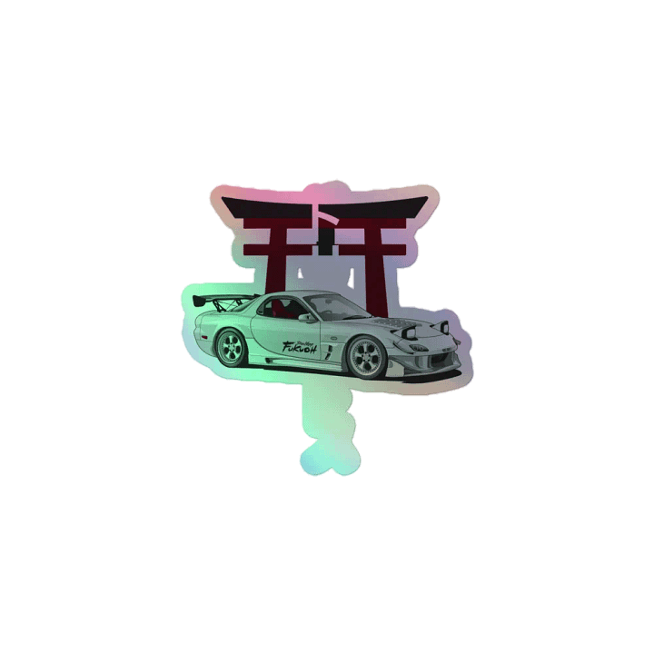 RX-7 FD - V2 - HOLOSTICKER product image (1)